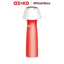 AZKO Powerlite Senter Rechargeable Dengan Lampu Meja - Merah Flashlight Emergency Lamp Lampu Camping Portable Travel Light Lampu Darurat Cadangan