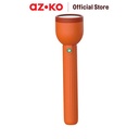 AZKO Powerlite Senter Rechargeable 3 watt 300 lumens - Merah Flashlight Emergency Lamp Lampu Camping Portable Travel Light Lampu Darurat Cadangan