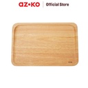 AZKO Kris Sloop Talenan Papan Pemotong Makanan Cutting Board Chopping Board Alas Iris Perlengkapan Masak Peralatan Dapur
