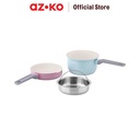 AZKO Kris Set Piccolo Perlengkapan Masak Cookware Set Saucepan Panci Steamer Peralatan Masak Kitchen Tools