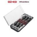 AZKO Maxbuilt Set 6 Pcs Obeng Presisi - Hitam Screwdriver Alat Perkakas Peralatan Elektronik Perlengkapan Bangunan