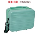 AZKO Passport Blythe Koper Make Up Pc & Abs Beauty Case Koper Kosmetik Tas Make Up Travel Bag