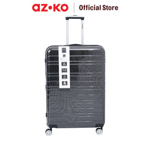 AZKO Passport Blythe Koper Pc & Abs Tsa Lock Midnight Black - Hitam Hardcase Luggage Koper Kabin Dengan Tsa Tas Jalan-Jalan Travel Bag Tas Roda