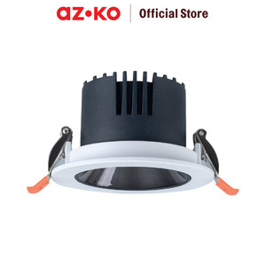 AZKO Krisbow Lampu Downlight Led Inbow Adjustable Lampu Sorot Ceiling Light Peralatan Elektronik Lampu Plafon