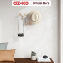 AZKO Umbra Dotsy Gantungan Pakaian Dinding 7 Pengait Pengait Multifungsi Tembok Clothes Hook Tempat Gantung Pakaian Barang Serbaguna