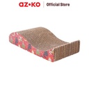AZKO Paws N Tail Cat Scratcher Paper 40cm Cat Scratcher Mainan Anabul Kebutuhan Hewan Peliharaan