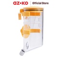 AZKO Paws N Tails Pet Water Bottle W Holder Pin Yellow 400 Pet Feeding Bottle Animal Feeder Botol Minuman Hewan Peliharaan Aksesoris Hewan Peliharaan
