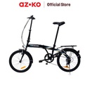 AZKO Fingard 2 inci Sepeda Lipat Jasper 6Sp Foldable Folding Bike Perlengkapan Olahraga Sepeda Compact
