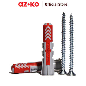 AZKO Mr.Safety Fischer Set Sekrup Duopower Skrup Perlengkapan Tukang Alat Perkakas