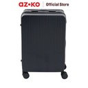 AZKO Luggo 20 inci Encore Koper Tsa Lock Wide Trolley - Hitam Hardcase Luggage Koper Kabin Tas Jalan-Jalan Travel Bag Tas Roda