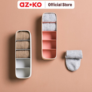AZKO Stora Partition Organizer Meja Desk Storage Box Tempat Alat Tulis Minimalis Serbaguna Wadah Penyimpanan Multifungsi Organizer Meja