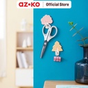 AZKO Stora Set 2 Pcs Gantungan Dinding Permanen Design Tree - Pink/Kuning Pengait Multifungsi Tembok Wall Hook Tempat Gantung Pakaian Barang Serbaguna