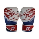 AZKO Berwyn Sarung Tinju Boxing Gloves Perlengkapan Olahraga Pelindung Tangan Tinju - Hitam/Gold, 14 Oz
