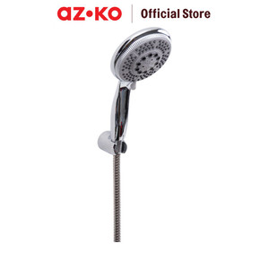 AZKO Fosa Set Hand Shower Chrome 5F Ar942Chh Pancuran Air Mandi Perlengkapan Kamar Mandi Bathroom Tools Set Shower Hand Handle Selang