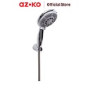 AZKO Fosa Set Hand Shower Chrome 5F Ar942Chh Pancuran Air Mandi Perlengkapan Kamar Mandi Bathroom Tools Set Shower Hand Handle Selang