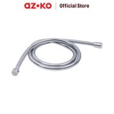 AZKO Fosa 1.5 mtr Selang Shower Double Lock Chrome Shower Hose Selang Air Shower Perlengkapan Kamar Mandi Bathroom Accessories
