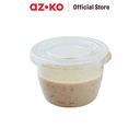 AZKO Kris 85 ml Set 50 Pcs Wadah Saus Sekali Pakai Dengan Tutup Wadah Saos Tomat Sambel Disposable Sauce Cup Perlengkapan Dapur Peralatan Makan