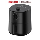 AZKO Kris 2.7 ltr Air Fryer Manual 800 Watt - Hitam Alat Masak Goreng Pembuat Makanan Penggoreng Tanpa Minyak Elektronik Dapur