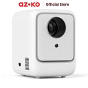 AZKO Klaz Projector Android Version 720P B1 - Putih Proyektor Portabel Elektronik Rumah Tangga Alat Presentasi