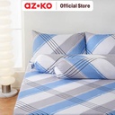 AZKO Sleeplite Set Seprai Microfiber Jace Sprei Motif Seprai Aesthetic Seprei Sheet Set Bed Sheet Aksesoris Tempat Tidur Set Sarung Bantal Sarung Guling