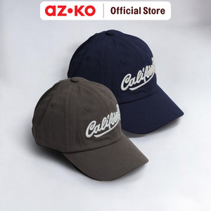AZKO Ataru Topi Baseball California Aksesoris Kepala Baseball Cap Topi Stylish Unisex Serbaguna Fashionable Hat Aksesoris Fashion Pria Wanita