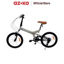 AZKO Fdb Fingard Trent 2 Sand 7Sp Foldable Folding Bike Perlengkapan Olahraga Sepeda Compact
