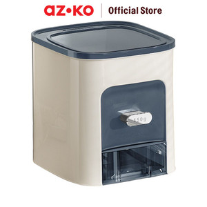 AZKO Kris Fifo Tempat Beras Rice Container Food Grade Kotak Beras Wadah Penyimpanan Beras Perlengkapan Dapur