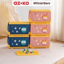 AZKO Stora Kotak Penyimpanan Lipat Building Block Wadah Kotak Simpan Serbaguna Foldable Storage Box Dengan Handle Boks Organizer