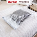 AZKO Stora Kantung Vacuum Pakaian Cube Clothes Vacuum Bag Pembungkus Packing Baju Anti Udara Kantong Pengemas Hisap Clothes Packing