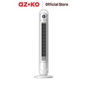 AZKO Kris Kipas Angin Berdiri Mechanical 40 watt - Putih Standing Fan Penyejuk Ruangan Kipas Lantai