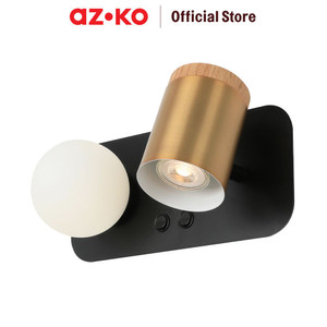 AZKO Eglare Anelli Lampu Dinding Wall Lamp Light Lampu Tembok Metal Penerangan Indoor Lampu Dekorasi
