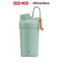 AZKO Kris 6 ml Tori Botol Vacuum Flask - Hijau Tumbler Termos Minuman Tempat Air Minum Panas Dingin Water Bottle Food Grade Perlengkapan Minum