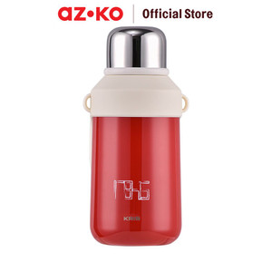 AZKO Kris Scarlet Vacuum Flask - Merah Tempat Minum Vacuum Flask Wadah Air Minum Panas Perlengkapan Minum Water Bottle