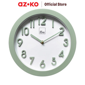 AZKO Arthome Riley Jam Dinding Booster Wall Clock Jam Tembok Analog Aesthetic Dekorasi Rumah Hiasan Dinding