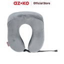 AZKO Travel Sentry Bantal Leher Travel Perfect Rest Neck Cushion Travel Bantal Mobil U-Neck Car Pillow Sandaran Leher