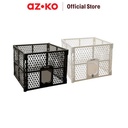 AZKO Paws N Tail Kandang Hewan Lipat Plastik Dog Cat Carrier Pet Carrier Pet Cargo Kucing Anjing Perlengkapan Hewan Peliharaan