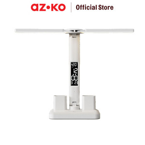 AZKO Eglare Lampu Meja Rechargeable 3Cct Dimmable Multifunctional Table Lamp Lampu Baca Dan Belajar Serbaguna Penerangan Kamar Desk Light Study Lamp