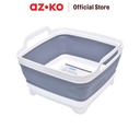 AZKO Proclean 9 ltr Ember Lipat - Abu-Abu Bak Air Serbaguna Multifunctional Bucket Perlengkapan Rumah Tangga