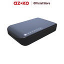 AZKO Krisbow Mini Ups Portable Dc Poe 10000 Mah - Hitam Alat Suplai Daya Listrik Penyuplai Listrik Cadangan Perlengkapan Elektronik