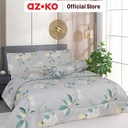 AZKO Sleeplite Seprai Microfiber Flower Layla Sprei Motif Seprai Aesthetic Seprei Sheet Set Bed Sheet Aksesoris Tempat Tidur Set Sarung Bantal Sarung Guling Set Bed Cover
