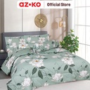 AZKO Sleeplite Seprai Microfiber Flower Ivy Sprei Motif Seprai Aesthetic Seprei Sheet Set Bed Sheet Aksesoris Tempat Tidur Set Sarung Bantal Sarung Guling Set Bed Cover