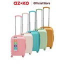 AZKO Supercase Pudding Koper Abs Tsa Lock Hardcase Luggage Koper Bagasi Dengan Tsa Tas Jalan-Jalan Travel Bag Tas Roda