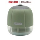 AZKO Memoo Lint Remover Rechargeable 600 mah - Hijau Alat Pembersih Bulu Lipat Sticky Roll Penghilang Debu Pakaian