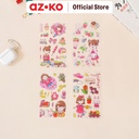 AZKO Ataru Stiker Summy Chan Plastik Stiker Dekoratif Lucu Cute Stickers Deco Sticker Pack Journal Book