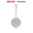 AZKO Krischef 7.5 cm Saringan Teh Circle - Putih Tea Strainer Penyaring Pemisah Ampas Teh Peralatan Minum Kitchen Gadget Perlengkapan Dapur