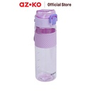 AZKO Kris 750 ml Botol Minum - Biru/Ungu Water Drinking Bottle Botol Air Bpa Free Wadah Minuman Perlengkapan Minum Drinkware