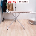 AZKO Stora 91X30 cm Meja Setrika Lipat Dengan Iron Rest Papan Setrikaan Lipet Alas Tempat Setrika Ironing Board Foldable Perlengkapan Rumah Tangga
