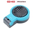 AZKO Kris Alat Pengiris Telur - Biru Egg Slicer Pemotong Telur Alat Pemotong Telor Kitchen Gadget Perlengkapan Dapur