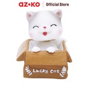 AZKO Otto Klasse Ornamen Dashboard Mobil Car Dashboard Ornament Dekorasi Dashboard Mobil Patung Kucing Kecil - Kitten