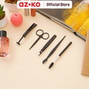 AZKO Ataru Set 5 Pcs Threading Alis Alat Penghilang Bulu Alis Eyebrow Threading Kit Beauty Tools Pelengkap Kecantikan Wajah